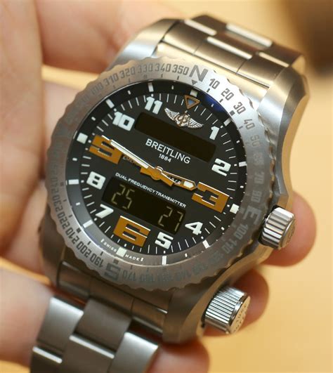 the Breitling emergency watch